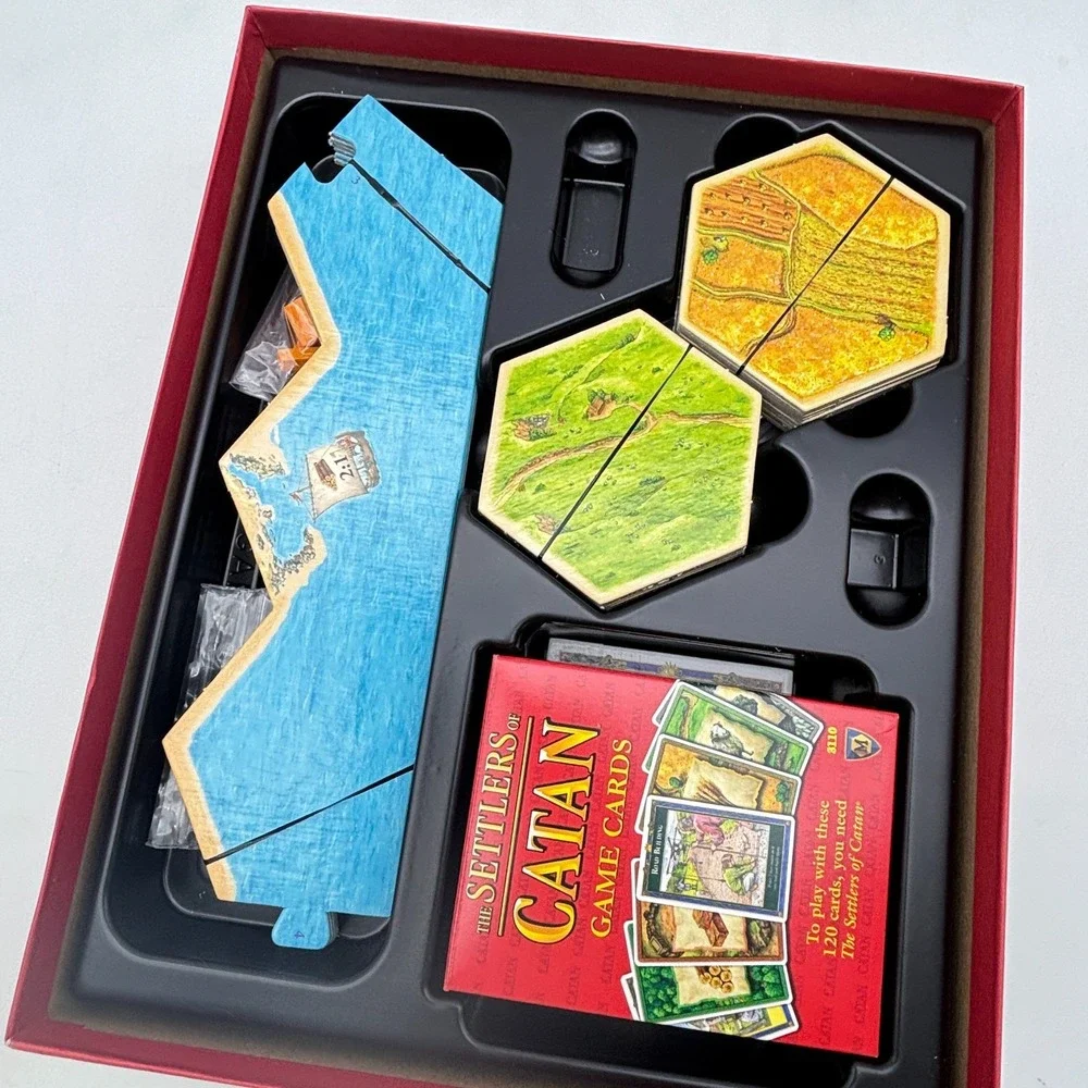 The Settlers of Catan COMPLETE Mayfair 3061 2012 Family Strategy Game